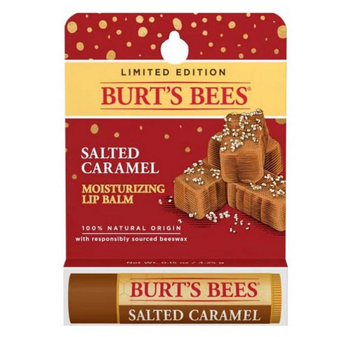 Burts Bees, Salted Caramel Blister Box, 0.15 Oz