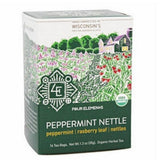 Tea Peppermint Nettle 16 Bags by Four Elements Herbals