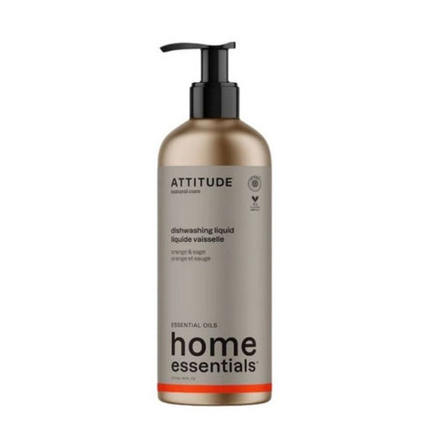 Attitude, Dishwashing Liquid Orange And Sage, 16 Oz