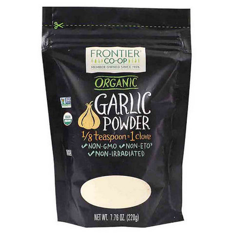 Frontier Coop, Organic Garlic Powder, 7.76 Oz