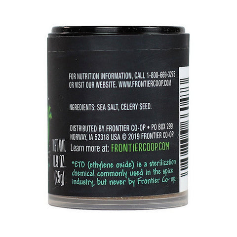 Frontier Coop, Celery Salt, 0.9 Oz