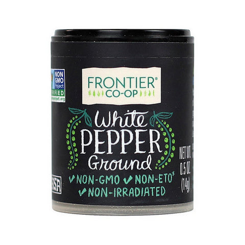 Frontier Coop, White Pepper Ground, 0.5 Oz