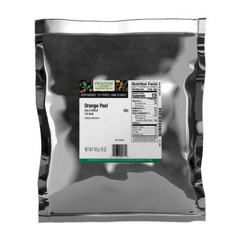 Frontier Coop, Orange Peel Cut & Sifted, 1 Lb Frontier Coop