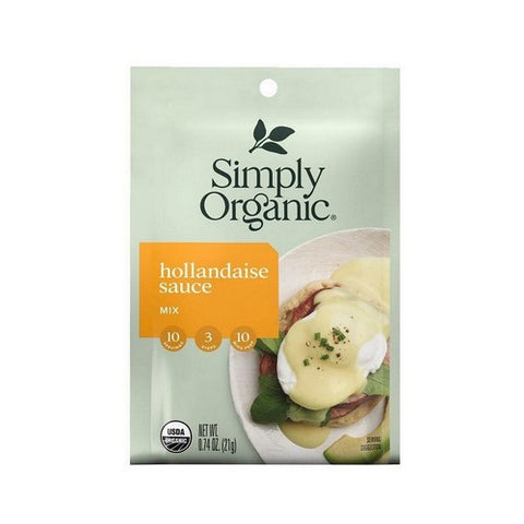 Simply Organic, Organic Hollandaise Sauce Mix, 0.74 Oz