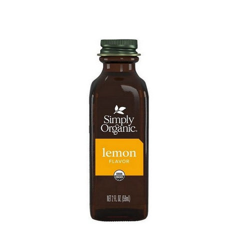 Simply Organic, Organic Lemon Flavor, 2 Oz