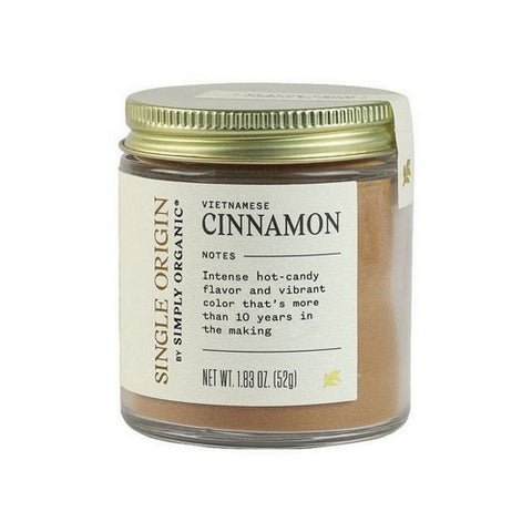 Simply Organic, Single Origin Vietnamese Cinnamon Organic, 1.83 Oz