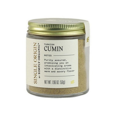 Simply Organic, Single Origin Turkish Cumin Organic, 1.96 Oz