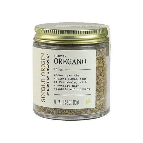 Simply Organic, Single Origin Turkish Oregano Organic, 0.52 Oz