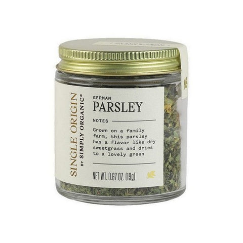 Simply Organic, Single Origin German Parsley Organic, 0.67 Oz