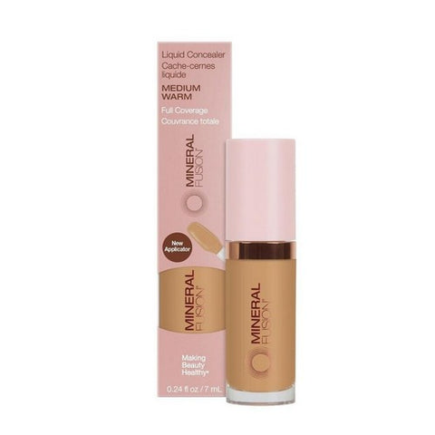 Mineral Fusion, Medium Warm Liquid Concealer, 0.24 Oz