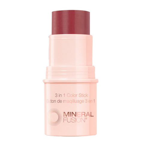 Mineral Fusion, 3-In-1 Berry Glow Sheer Color Stick, 0.18 Oz