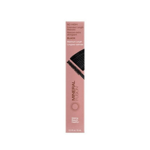 Mineral Fusion, So High Extended Length Mascara Black, 0.3 Oz
