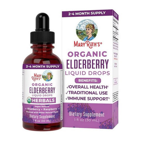MaryRuth's, Organic Elderberry Liquid Drops, 1 Oz