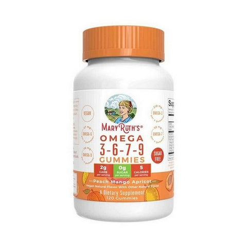 MaryRuth's, Omega 3-6-7-9 Gummies, 120 Count