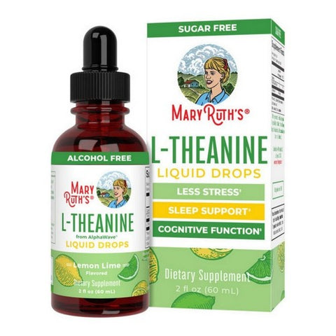 MaryRuth's, L-theanine Liquid Drops, 2 Oz