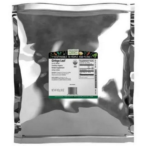 Frontier Coop, Organic Ginkgo Leaf Cut & Sifted, 1 Lb