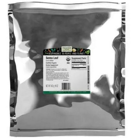 Frontier Coop, Organic Senna Leaf Cut & Sifted, 1 Lb