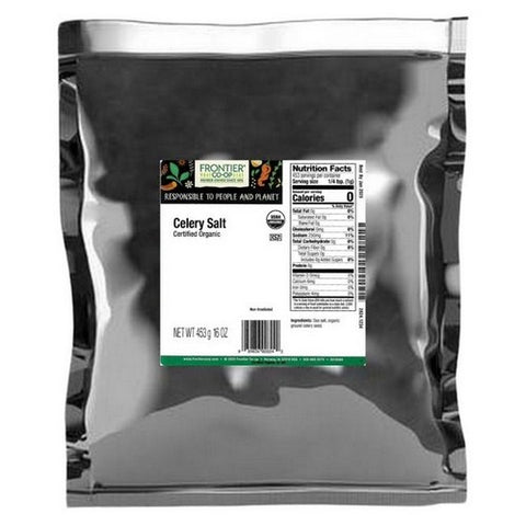 Frontier Coop, Organic Celery Salt, 1 Lb