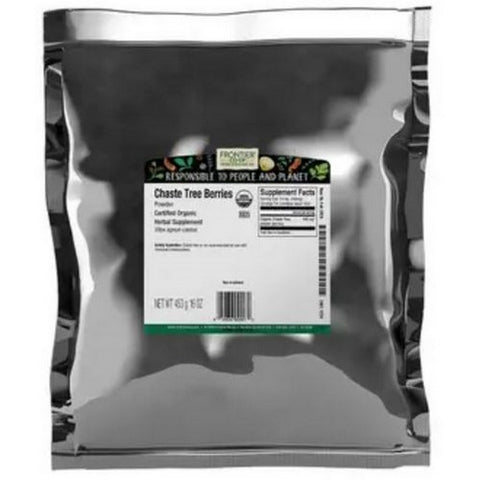 Frontier Coop, Organic Chaste Tree Berry Powder, 1 Lb