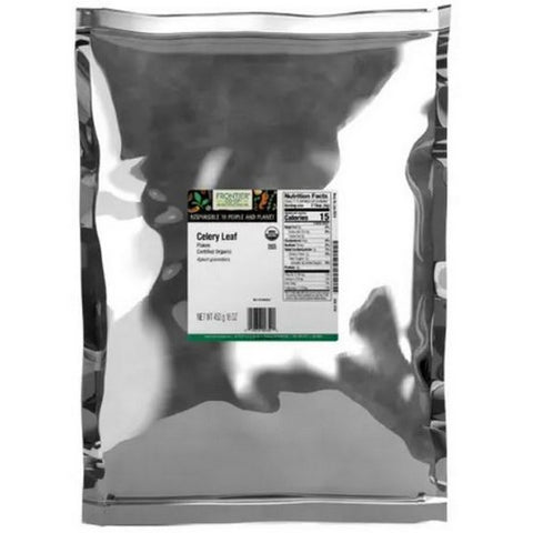 Frontier Coop, Organic Celery Leaf Flakes, 1 Lb