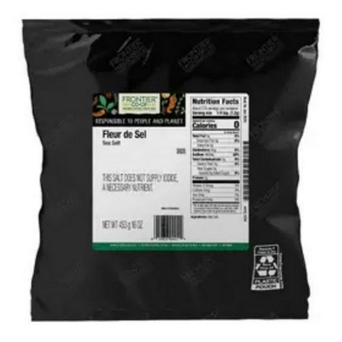 Frontier Coop, Fleur de Sel Salt, 1 Lb