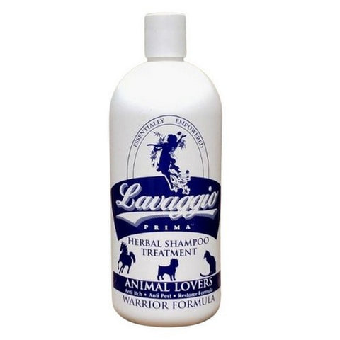 Lavaggio Prima, Lice Be Gone Herbal Therapy Shampoo & Treatment For Pets, 32 Oz