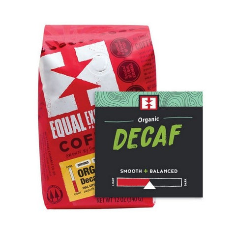 Equal Exchange, Organic Decaffeinated Coffee, 12 Oz