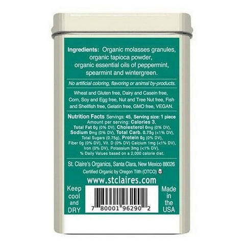 South Of France Soaps, Premium Organic Mints, 1.5 Oz