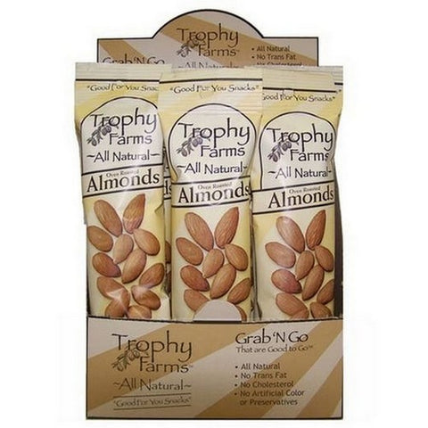 Trophy Farms, Almonds, 12 Count