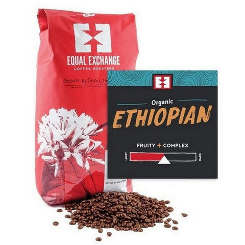 Equal Exchange, Organic Ethiopian Whole Bean Coffee, 5 Lb Equal Exchange