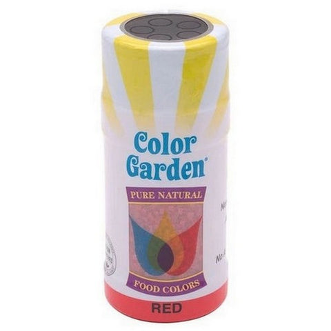 Color Garden, Red Natural Sugar Crystals, 3 Oz Color Garden