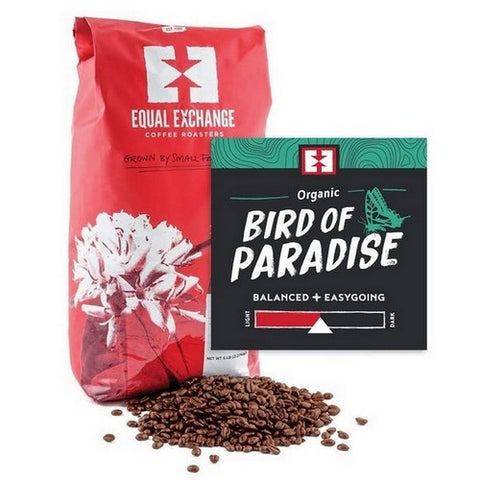 Equal Exchange, Organic Coffee Bird Of Paradise Whole Bean Coffee, 5 Lb