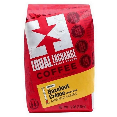 Equal Exchange, Hazelnut Creme Ground Coffee, 12 Oz
