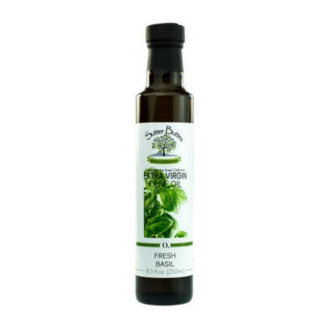 Sutter Buttes, Basil Infused Olive Oil, 8.5 Oz