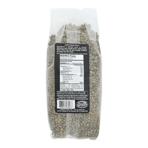 Timeless Natural Foods, Organic French Green Lentils, 16 Oz