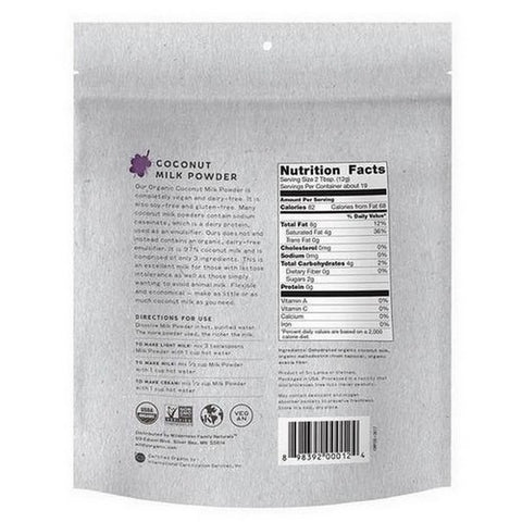 Wildly Natural, Coconut Milk Powder, 8 Oz