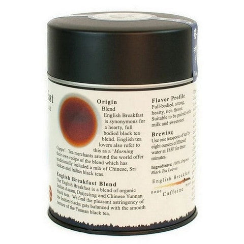 The Tao Of Tea, Organic Hearty Black Tea Blend English Breakfast, 3.5 Oz The Tao Of Tea