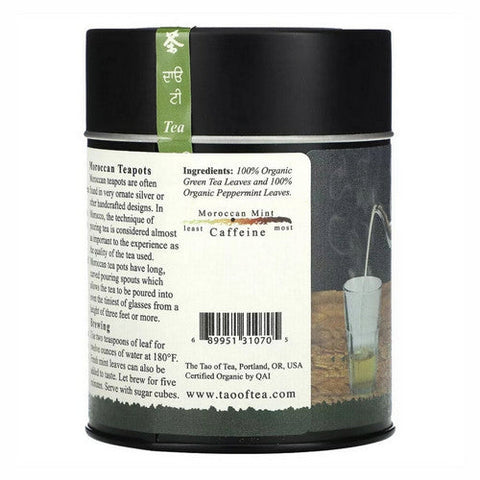 The Tao Of Tea, Organic Green Tea & Peppermint Moroccan Mint, 3.5 Oz The Tao Of Tea