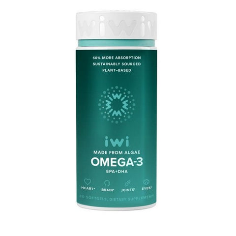 iwi, Made From Algae Omega-3 Epa Plus Dha, 30 Count