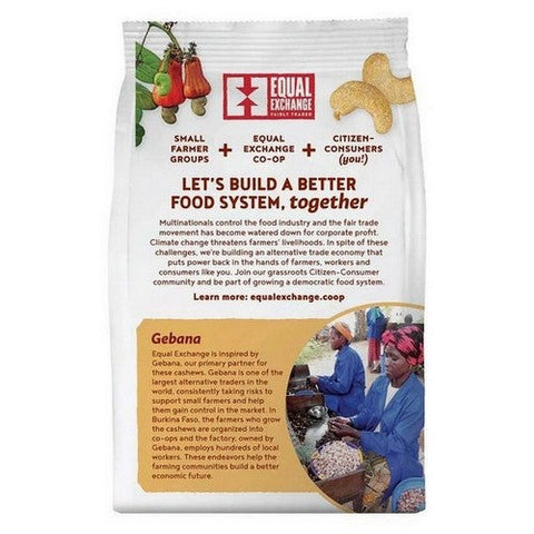 Equal Exchange, Organic Roasted Salted Cashews, 8 Oz Equal Exchange