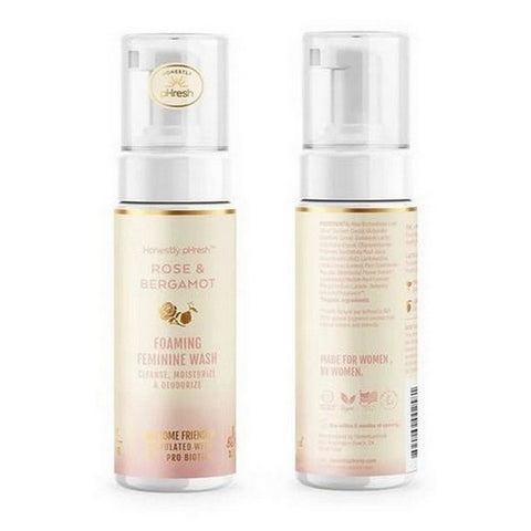 Honestly pHresh, Rose And Bergamot Pre + Probiotic Feminine Wash, 5 Oz