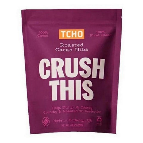 TCHO Chocolate, Crush This Roasted Cocoa Nibs, 7.8 Oz