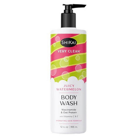Shikai, Very Clean Juicy Watermelon Body Wash, 12 Oz