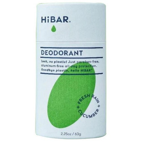 HiBAR, Fresh Rain And Cucumber Deodorant, 2.25 Oz