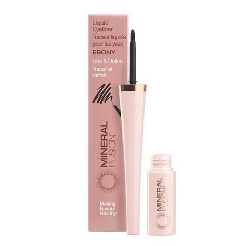 Sukin, Mineral Fusion Ebony Liquid Eyeliner, 0.10 Oz
