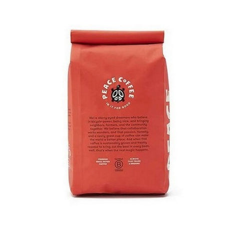 Peace Coffee, Ground Birchwood Breakfast Blend, 12 Oz