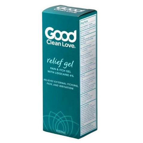 Good Clean Love, Love Pain And Itch Relief Gel With Lidocaine 4%, 1 Oz Good Clean Love