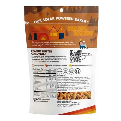 Grandy Oats, Peanut Butter Coconola, 9 Oz