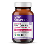 Organic Plant Calcium Women Under 40 60 Count by New Chapter