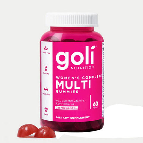 Goli Nutrition, Women's PMS Support Vegan Vitamin Gummies, 60 Count Goli Nutrition